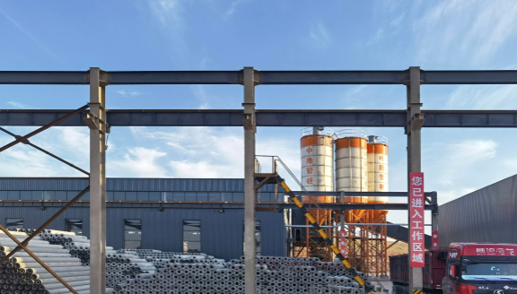 中隆管桩厂区实景